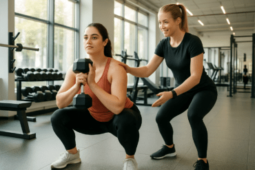 Veilige oefeningen voor beginners in de sportschool