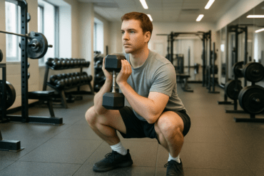 Veilige oefeningen voor beginners in de sportschool