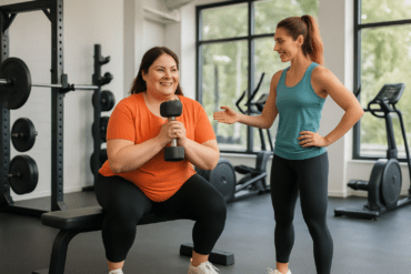 Veilige oefeningen voor beginners in de sportschool