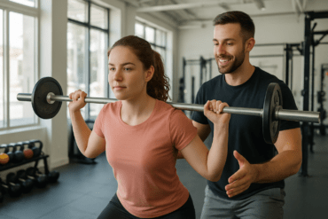 Veilige oefeningen voor beginners in de sportschool